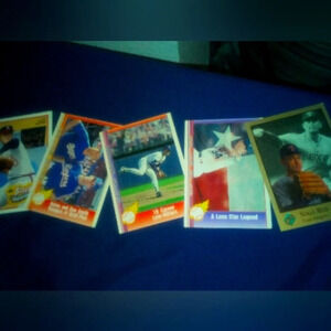 Nolan Ryan lot of 5
